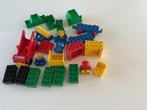 Duplo Brandweerwagen en trein en blokken, Ophalen, Gebruikt, Duplo