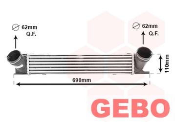 BMW E91 TOURING 2008 T/M 2012 Turbokoeler 1751 7524 916 beschikbaar voor biedingen