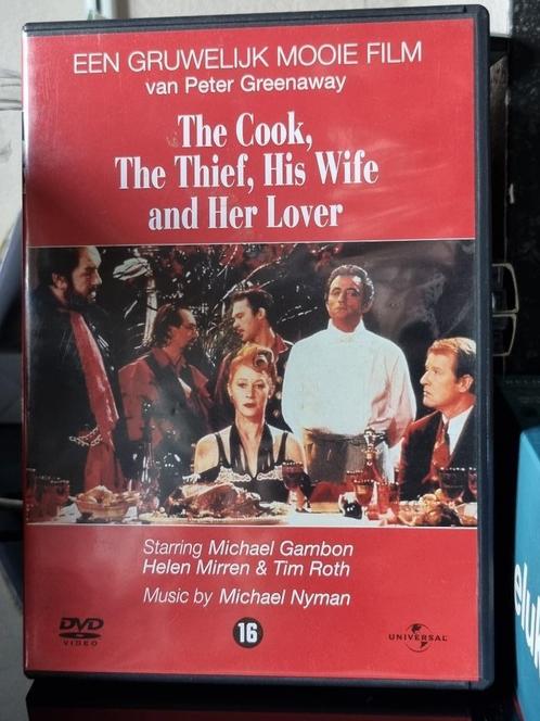 The Cook, The Thief, His Wife and Her Lover,  GERESERVEERD, Cd's en Dvd's, Dvd's | Filmhuis, Ophalen of Verzenden