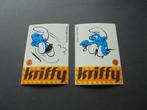 Sticker Smurfen Kriffy nr 2 - 13, Ophalen of Verzenden, Nieuw, Strip of Tekenfilm