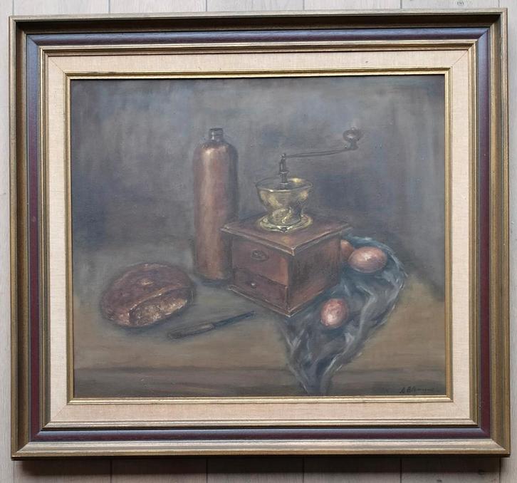 Peinture à l'huile Alfons Blomme, Antiquités & Art, Art | Peinture | Classique, Enlèvement