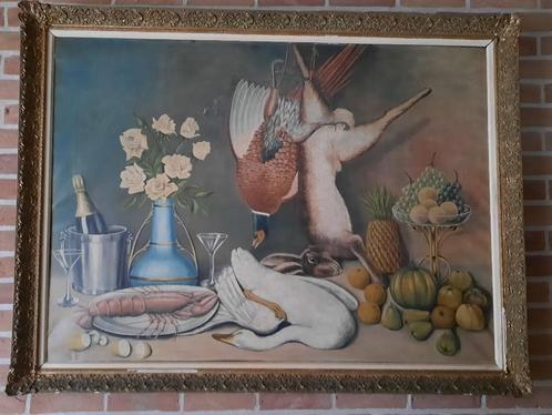 groot schilderij oud, Antiek en Kunst, Kunst | Schilderijen | Klassiek, Ophalen