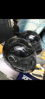 Casque moto scorpion 2 pieces M et S, Ophalen of Verzenden, Zo goed als nieuw