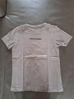Jongens T-shirt beige Jack & Jones 140, Kinderen en Baby's, Kinderkleding | Maat 140, Ophalen of Verzenden, Zo goed als nieuw
