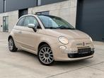 FIAT 500 1.2i Euro 6B/CLIMATISATION/TOIT VITRÉ/HOMOLOGUÉE, Autos, Fiat, Achat, Euro 6, Entreprise, Beige