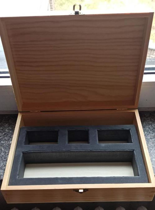 NIEUWE houten opbergkistjes + losse vakjes - 4€/1 of 15€/4, Huis en Inrichting, Woonaccessoires | Kisten, Nieuw, Overige houtsoorten