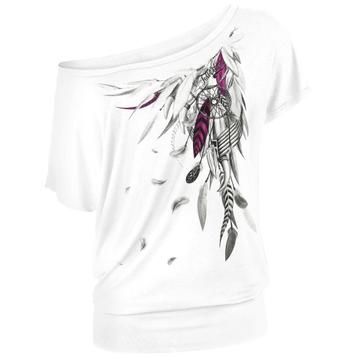 DREAMCATCHER T-shirt met dubbele print - M - nieuw. beschikbaar voor biedingen