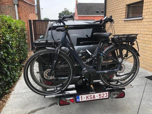 Fietsendrager te huur (ook elektrische fietsen), Auto diversen, Fietsendragers, Zo goed als nieuw, Trekhaakdrager, 3 fietsen of meer