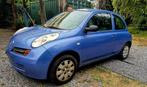 Nissan Micra 1.2 benzine 2004 GEKEURD, Auto's, Nissan, Voorwielaandrijving, Stof, Blauw, 1198 cc