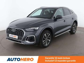 Audi Q5 40 TDI quattro S line (bj 2022, automaat) beschikbaar voor biedingen