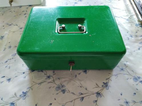 grote metalen geldkoffer zonder inleg, Diversen, Overige Diversen, Gebruikt, Ophalen