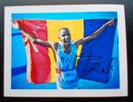 Gesigneerde foto van Bashir Abdi., Verzenden, Nieuw