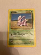 Nidoran Pokémon-kaart van de eerste editie, Ophalen of Verzenden, Gebruikt