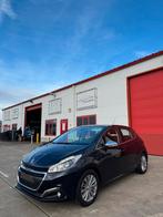 Peugeot 208 style 2016 1.2i 59000km led/navi/cam/pdc, Stof, Blauw, Bedrijf, 5 deurs