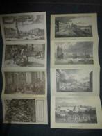 prenten (van oude gravures en schilderijen), Ophalen of Verzenden, Gebruikt, Gebouw, Prent