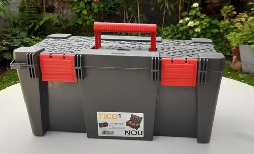 lege gereedschapskoffer Tico 1, Doe-het-zelf en Bouw, Gereedschapskisten, Zo goed als nieuw, Ophalen