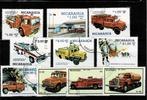 AMERIQUE NICARAGUA CAMIONS DE POMPIERS 10 TIMBRES OBLITERES, Timbres & Monnaies, Timbres | Amérique, Affranchi, Envoi, Amérique du Nord