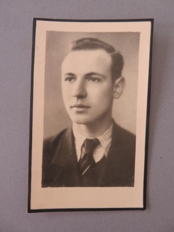 Julien Delie, ouvrier en exil, Seconde Guerre mondiale, Karl, Envoi, Image pieuse
