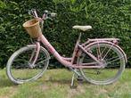 Roze meisjesfiets + mandje - 24 inch - 2023 - amper gebruikt, Ophalen, Zo goed als nieuw, 24 inch, Versnellingen