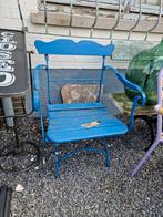 ancienne chaise pliante en bois+fer 25€, Jardin & Terrasse, Enlèvement, Utilisé