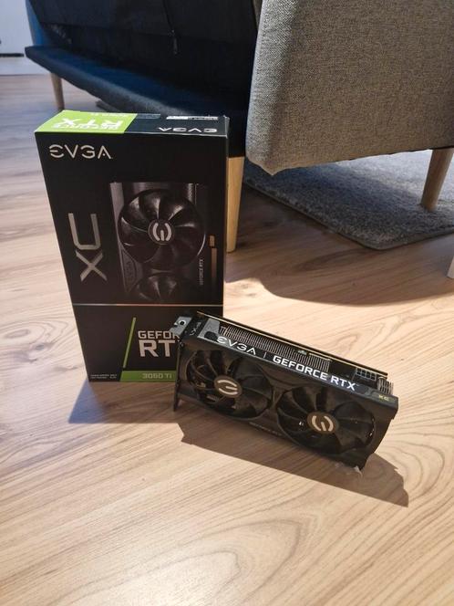 EVGA RTX 3060 TI, Computers en Software, Videokaarten, Gebruikt, Nvidia, PCI-Express 4.0, GDDR6, HDMI, DisplayPort, Ophalen