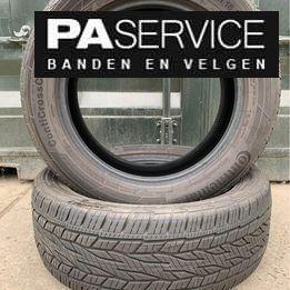 2x Continental 225 55 18 zomerbanden met 6,5 mm, Auto-onderdelen, Banden en Velgen, Velg(en), Gebruikt, Ophalen of Verzenden