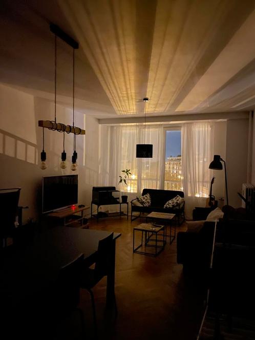 Ikea lampenkap Nymö + ophangkabel, Huis en Inrichting, Lampen | Lampenkappen, Zo goed als nieuw, Ophalen of Verzenden