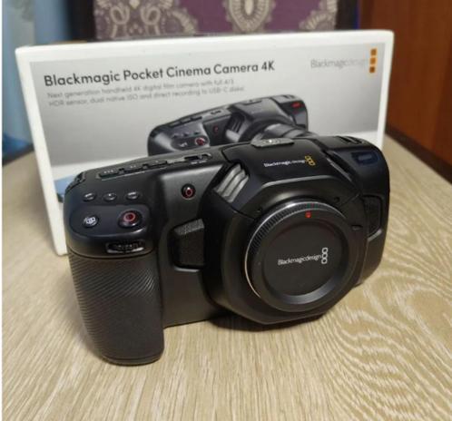 Blackmagic pocket cinema camera 4k, Audio, Tv en Foto, Videocamera's Digitaal, Zo goed als nieuw, Camera, Ophalen of Verzenden