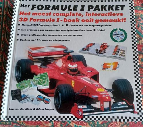 Het FORMULE I PAKKET. Het meeste complete, interactieve 3D.., Verzamelen, Automerken, Motoren en Formule 1, Zo goed als nieuw
