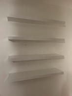 4 x wandplank ikea lack wit 110 x 26 x 5, Maison & Meubles, Accessoires pour la Maison | Étagères murales & Rayons de bibliothèque