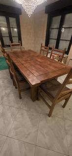 Eiken Eetkamer Set, Huis en Inrichting, Ophalen of Verzenden, Zo goed als nieuw