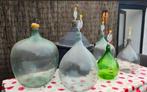 Grote glazen flessen,  Dame jeannes, Antiek en Kunst, Ophalen