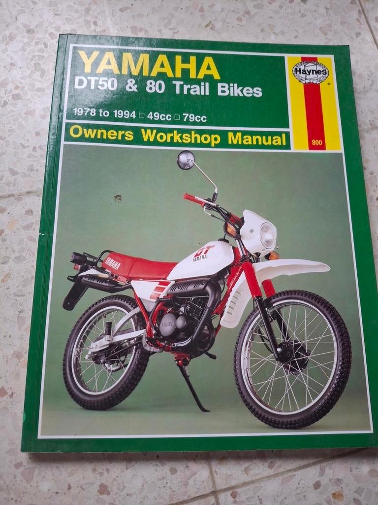 Yamaha DT50 DT80 Haynes Workshop Manual 78 to 94, Motos, Modes d'emploi & Notices d'utilisation, Yamaha, Enlèvement ou Envoi