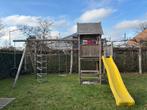 Speeltoren incl schommel en glijbaan, Kinderen en Baby's, Speelgoed | Buiten | Speeltoestellen, Ophalen, Gebruikt, Schommel