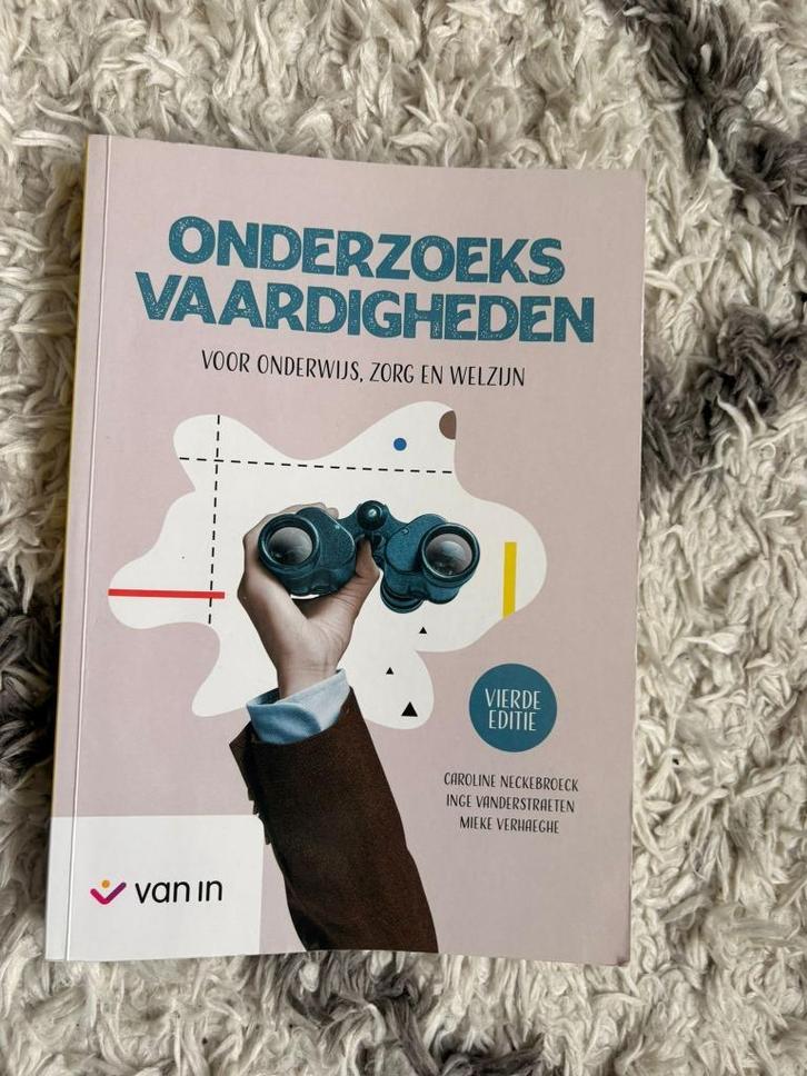 Onderzoeksvaardigheden voor Onderwijs, Zorg en Welzijn, Boeken, Psychologie, Zo goed als nieuw, Sociale psychologie, Ophalen of Verzenden