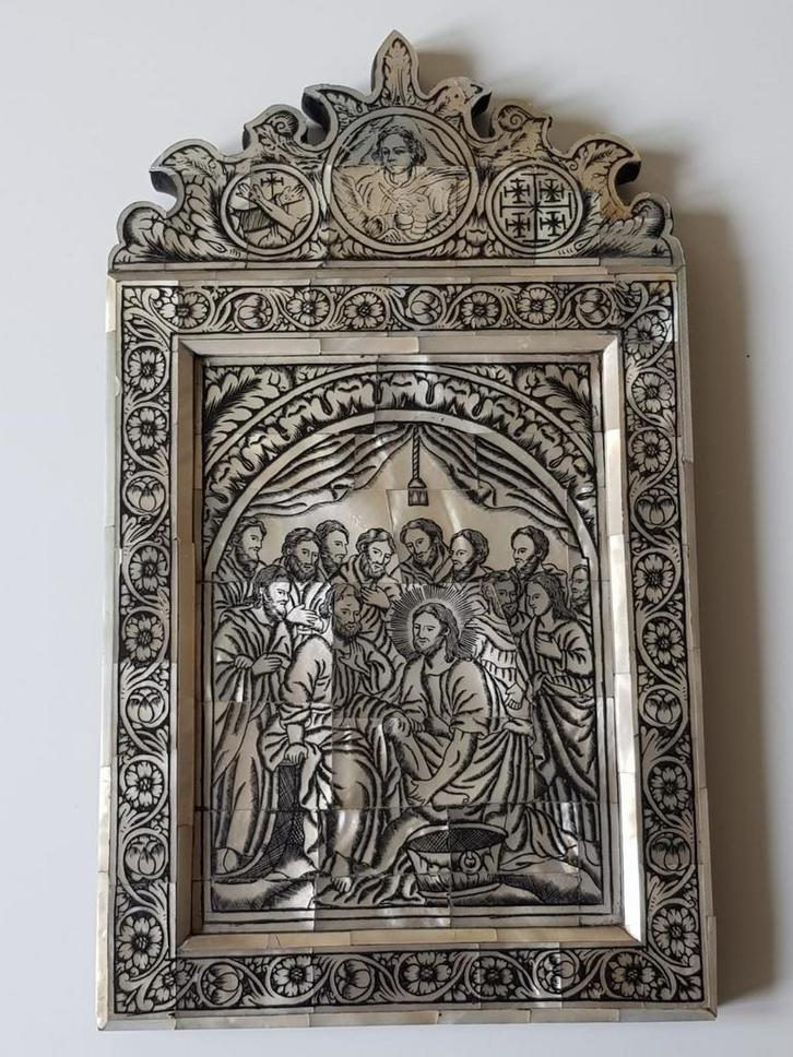 Antiek Holy Land, late 18th - early 19th century, Antiek en Kunst, Antiek | Religieuze voorwerpen, Ophalen