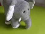 Peluche, doudou , l'éléphant gris "OSCAR", Comme neuf, Enlèvement, Éléphant