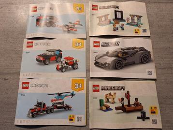 Meerdere Lego sets prijs zie beschrijving beschikbaar voor biedingen