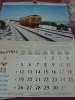 Calendrier locomotive 2004 . Belles photos de locomotives do, Collections, Comme neuf, Autres types, Enlèvement, Train