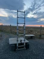 Uitschuifbare ladder, Ophalen