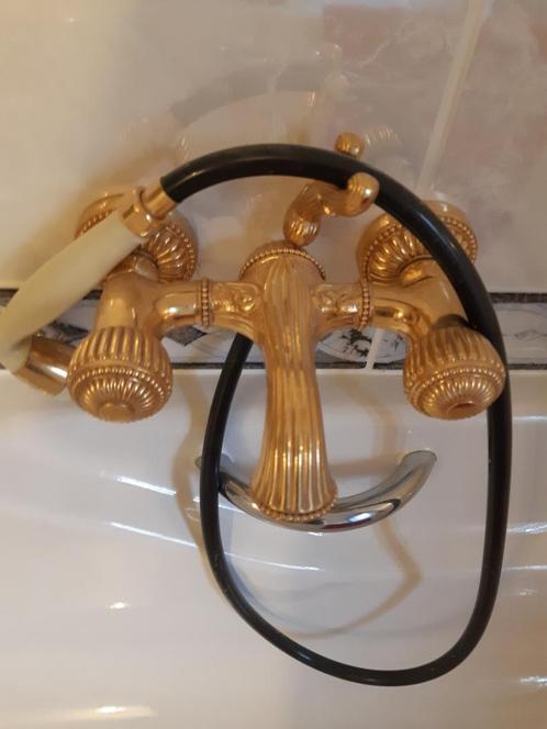 3 robinets en or, Doe-het-zelf en Bouw, Sanitair, Gebruikt, Kraan, Ophalen