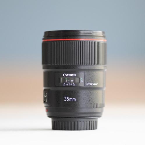 Canon EF 35mm f1.4 L II USM, TV, Hi-fi & Vidéo, Photo | Lentilles & Objectifs, Utilisé, Lentille standard, Enlèvement