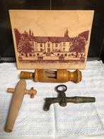 3 wijnvat tapkranen, Antiek en Kunst, Ophalen