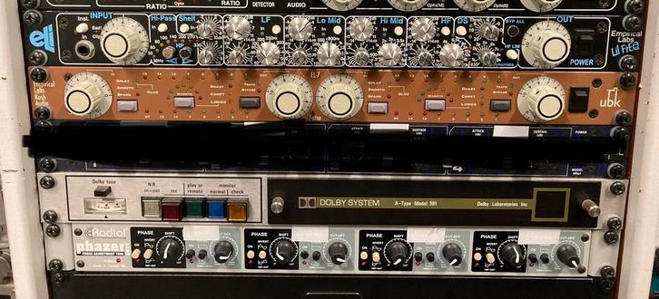 Studio materiaal ( Api, Ssl, Radial, Empirical Labs), Muziek en Instrumenten, Effecten, Zo goed als nieuw, Ophalen
