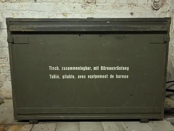 Veldkantoor van het Zwitserse leger beschikbaar voor biedingen