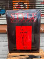 Style coffee emaille reclamebord, Ophalen of Verzenden, Gebruikt, Reclamebord