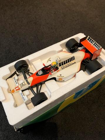 1:18 McLaren MP 4/5B Ayrton Senna Minichamps! beschikbaar voor biedingen