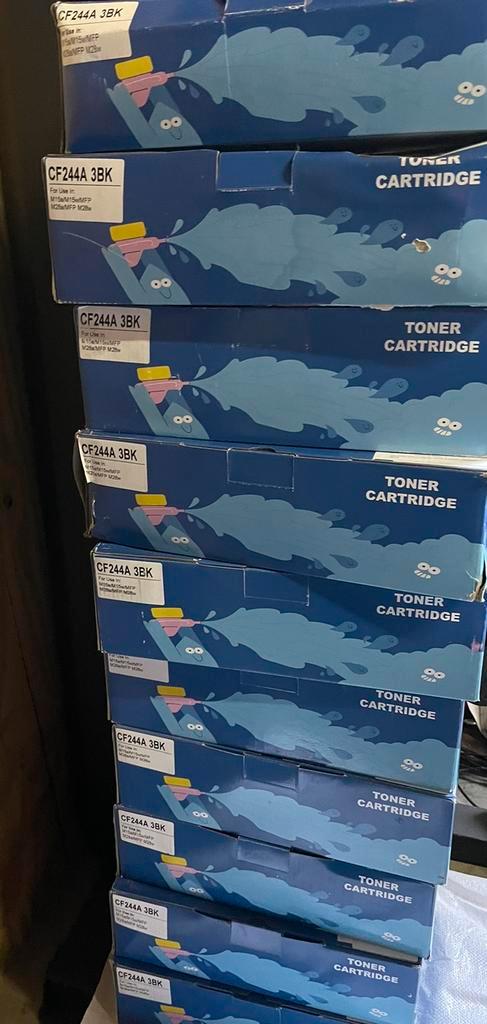 CF244A BK zwarte hp toners laserjetprinter, Informatique & Logiciels, Fournitures d'imprimante, Neuf, Toner, Enlèvement ou Envoi
