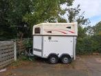 paardentrailer, Dieren en Toebehoren, Paarden en Pony's | Trailers en Aanhangwagens, Ophalen, Gebruikt, Polyester, 2-paards trailer