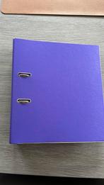 Ringmappen A4 - 12 stuks - paarse kleur, Ophalen, Zo goed als nieuw